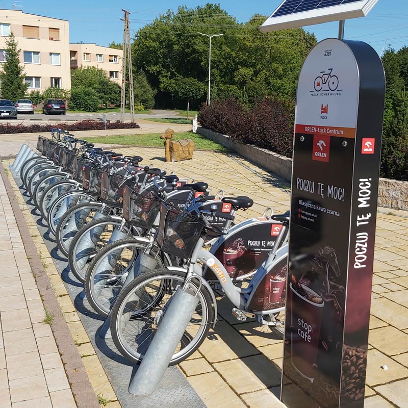 PKN ORLEN rozbudowuje Płocki Rower Miejski