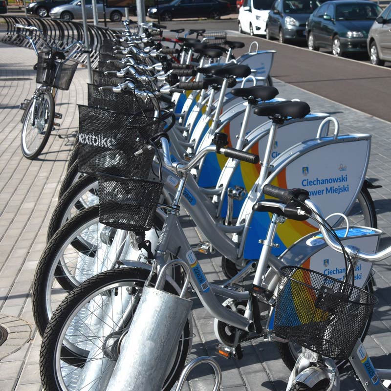 Rośnie popularność Ciechanowskiego Roweru Miejskiego