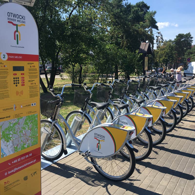 Otwock włącza do systemu miejskie rowery rodzinne i bagażowe!