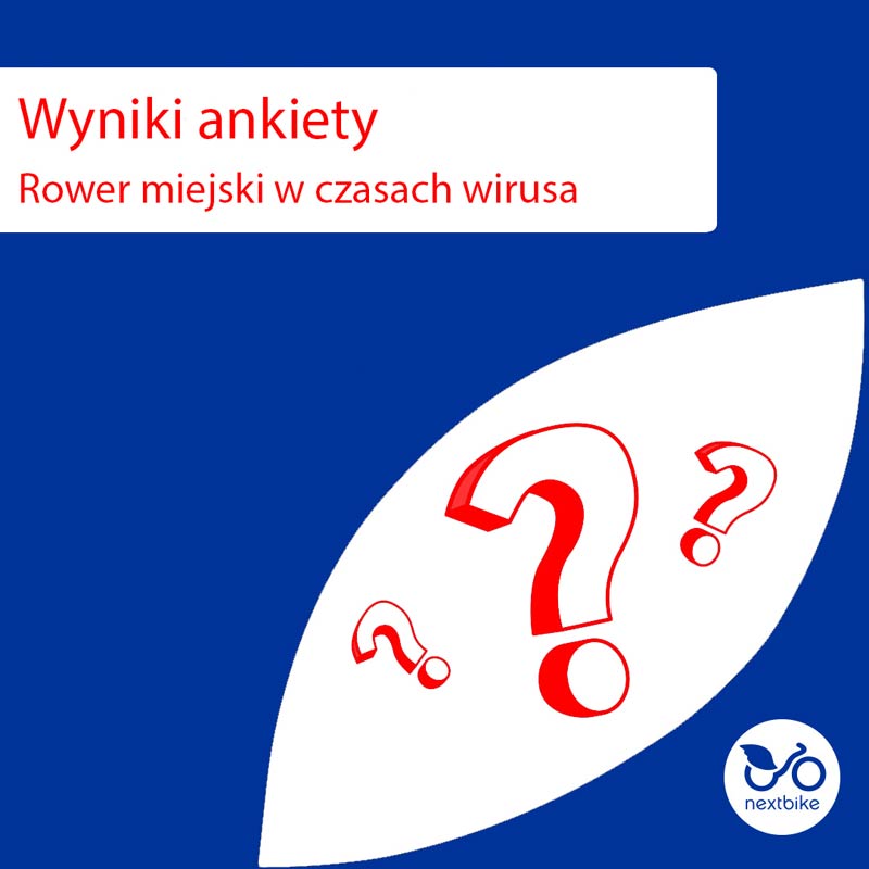 Rowery miejskie w czasach wirusa – omówienie wyników ankiety