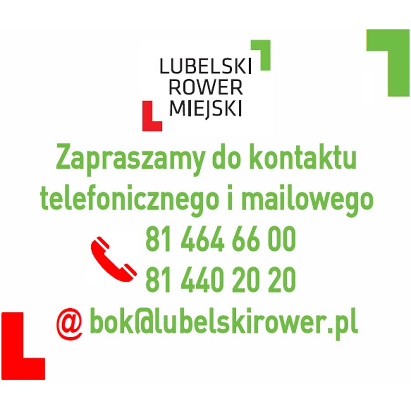 Lubelski Rower Miejski – komunikat
