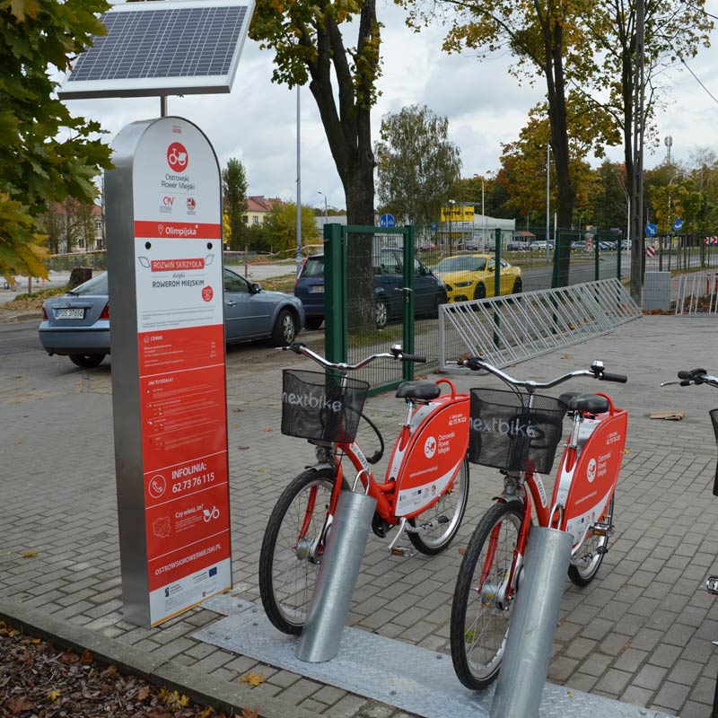 Powrót rowerów miejskich w Ostrowie Wielkopolskim